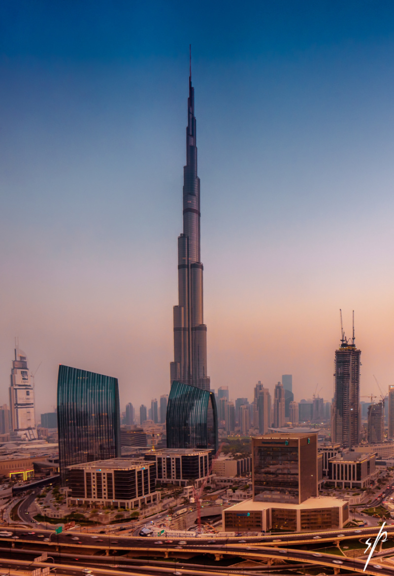 Burj Khalifa as seen from Dusit Thani