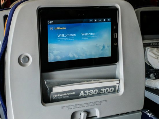 a screen on a device