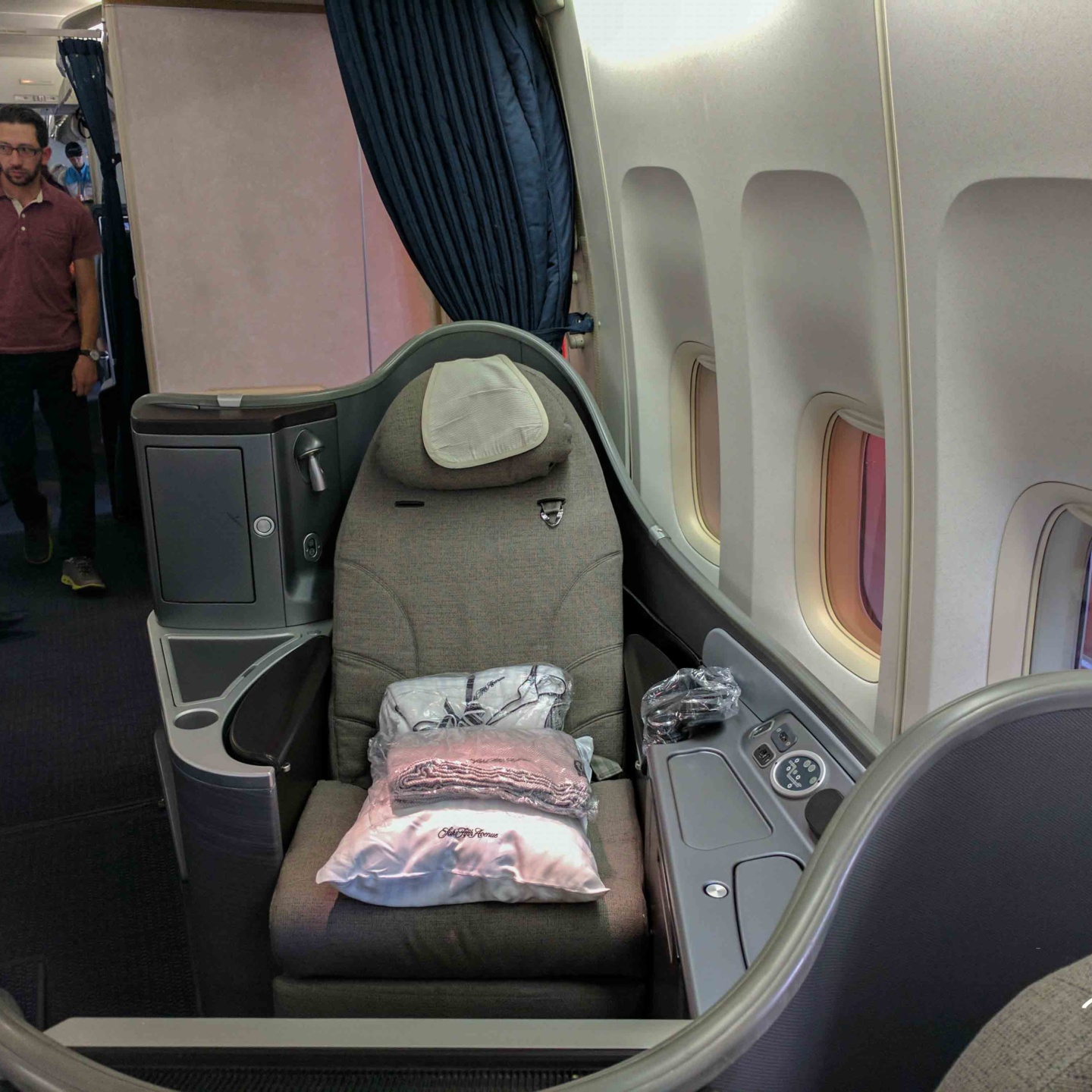 Review: United Global/Polaris First NRT-SFO on the 747
