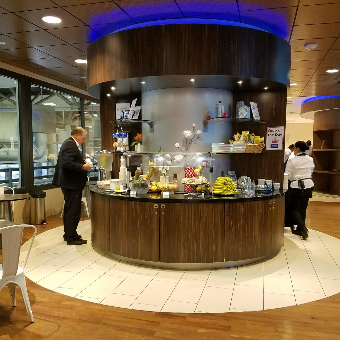 Review: KLM Crown Lounge Houston-Intercontinental (Priority Pass)