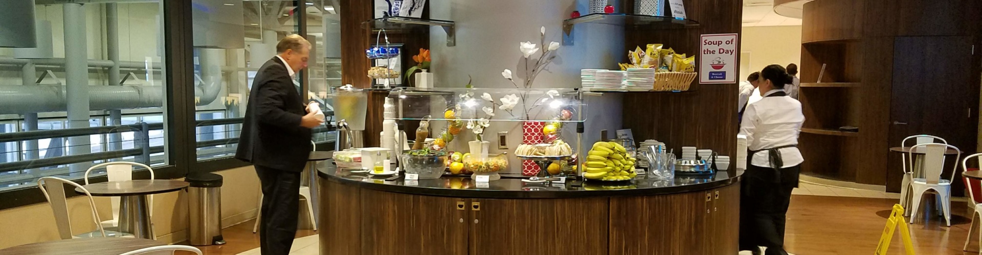 Review: KLM Crown Lounge Houston-Intercontinental (Priority Pass)