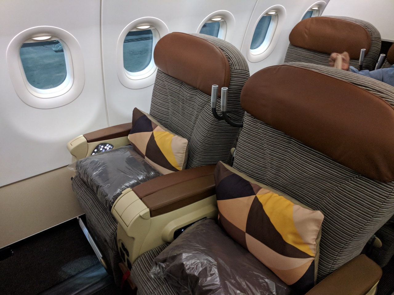 Review: Etihad Business Class HYD-AUH-DFW
