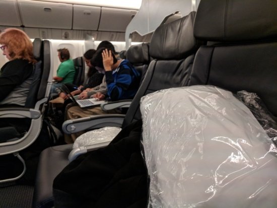 people sitting in an airplane
