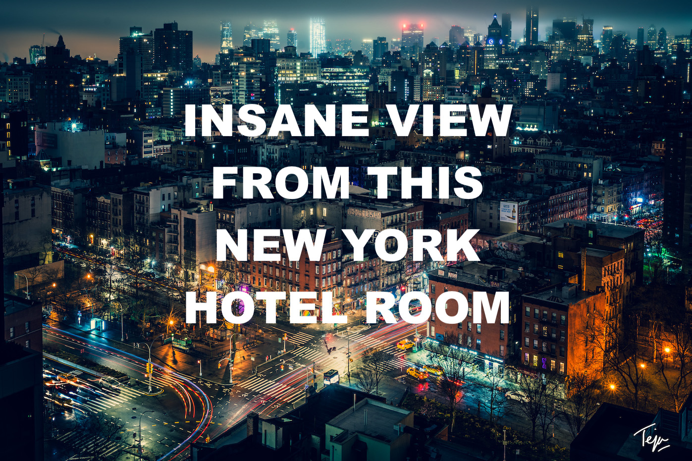 King Suite @ Hotel Indigo (LES): Insane View of New York!