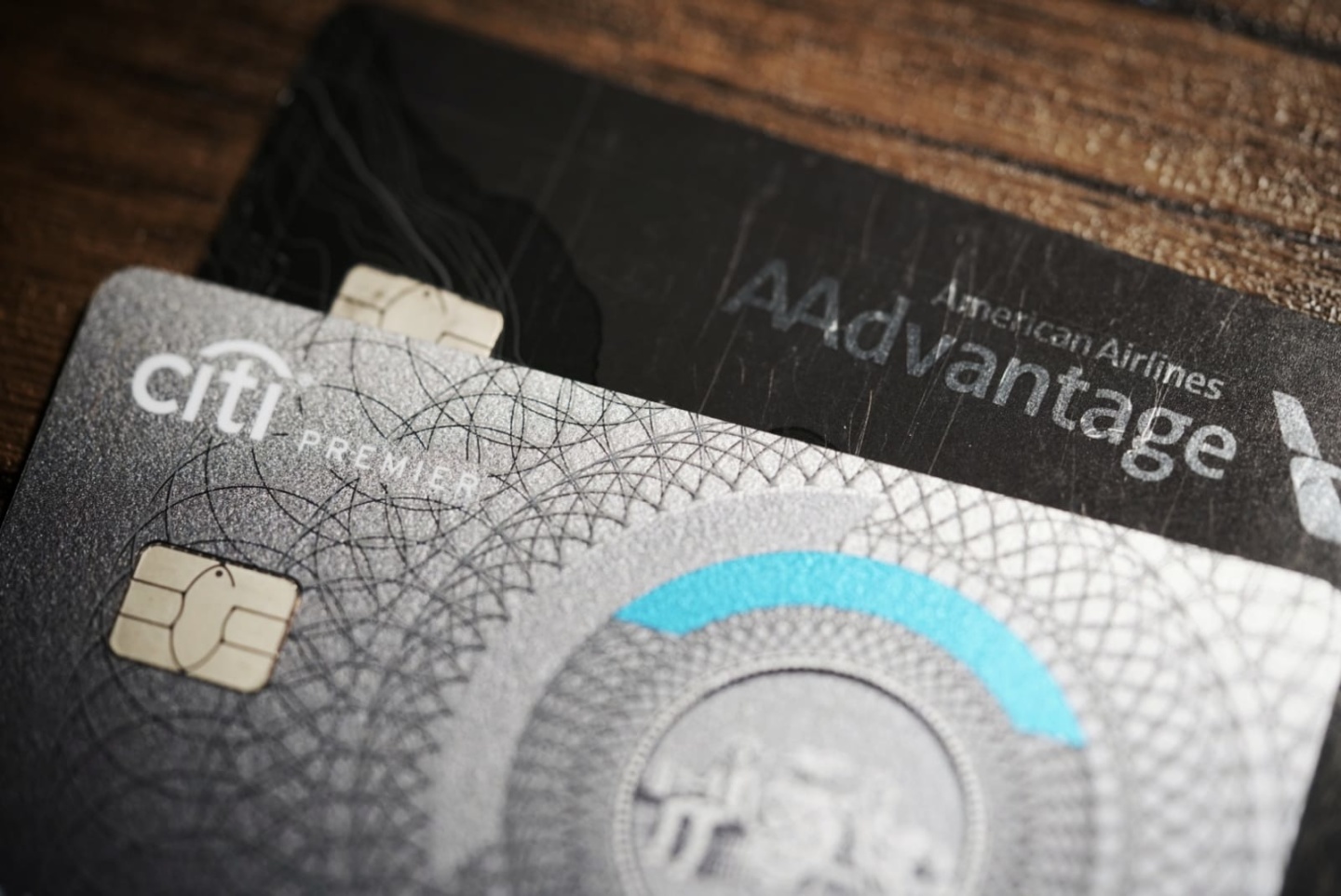 a close up of a credit card