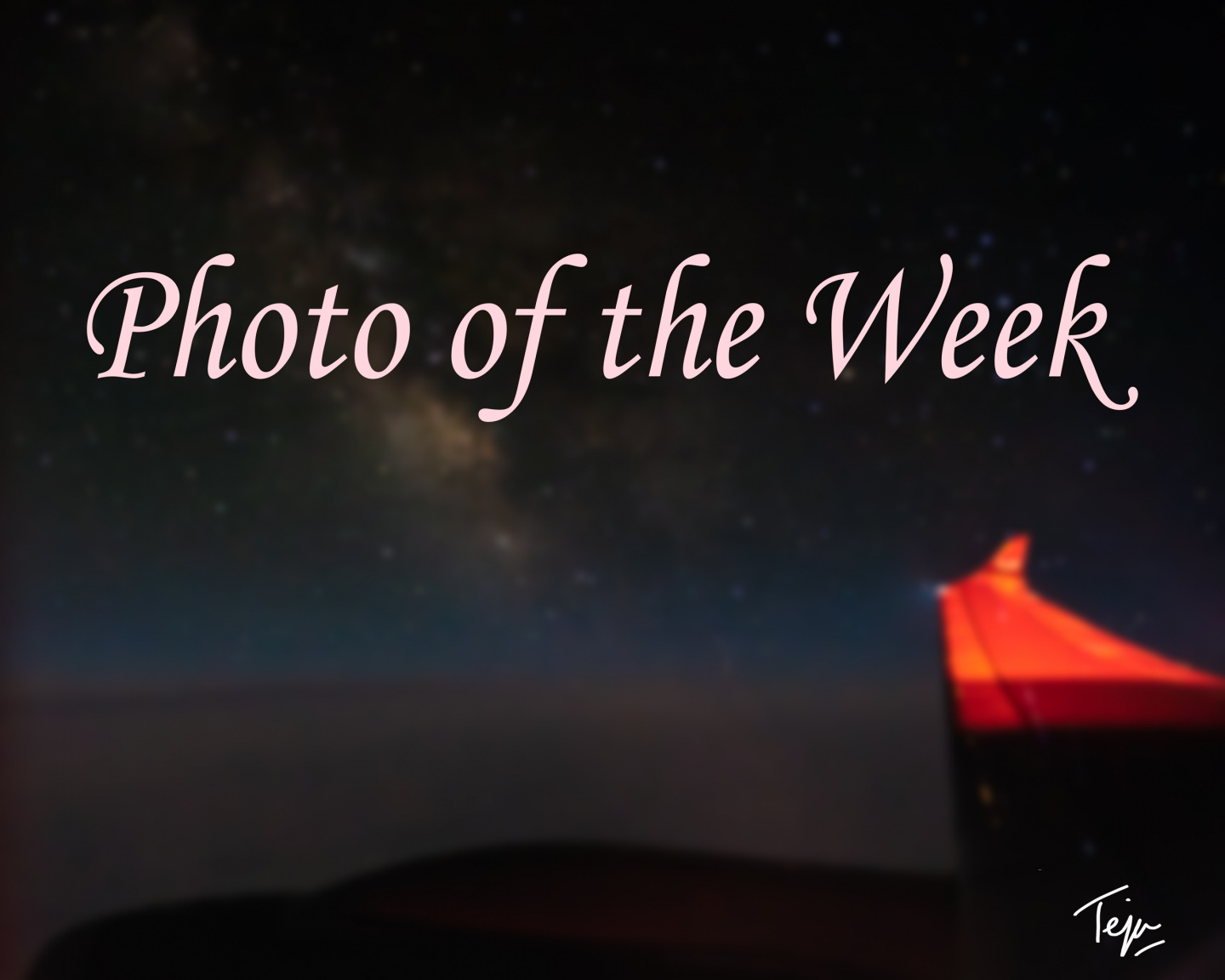 a photo of a night sky