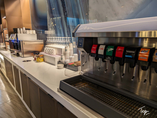 a machine with three soda dispensers