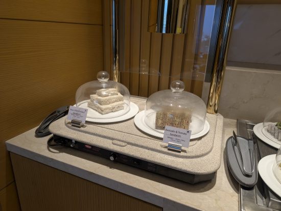 a plate of cake on a counter